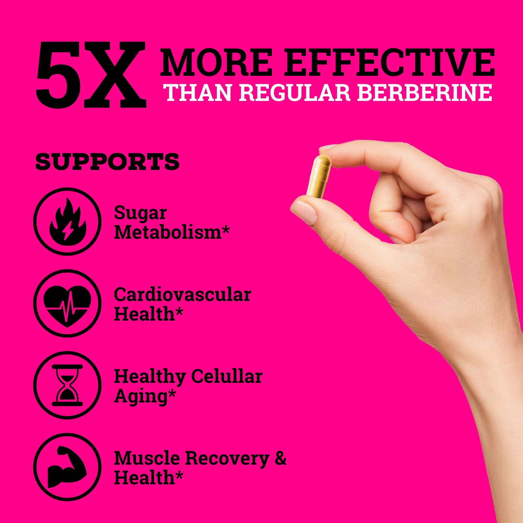 5x Berberine (Dihydroberberine) Enhanced with Ceylon Cinnamon - Image 4