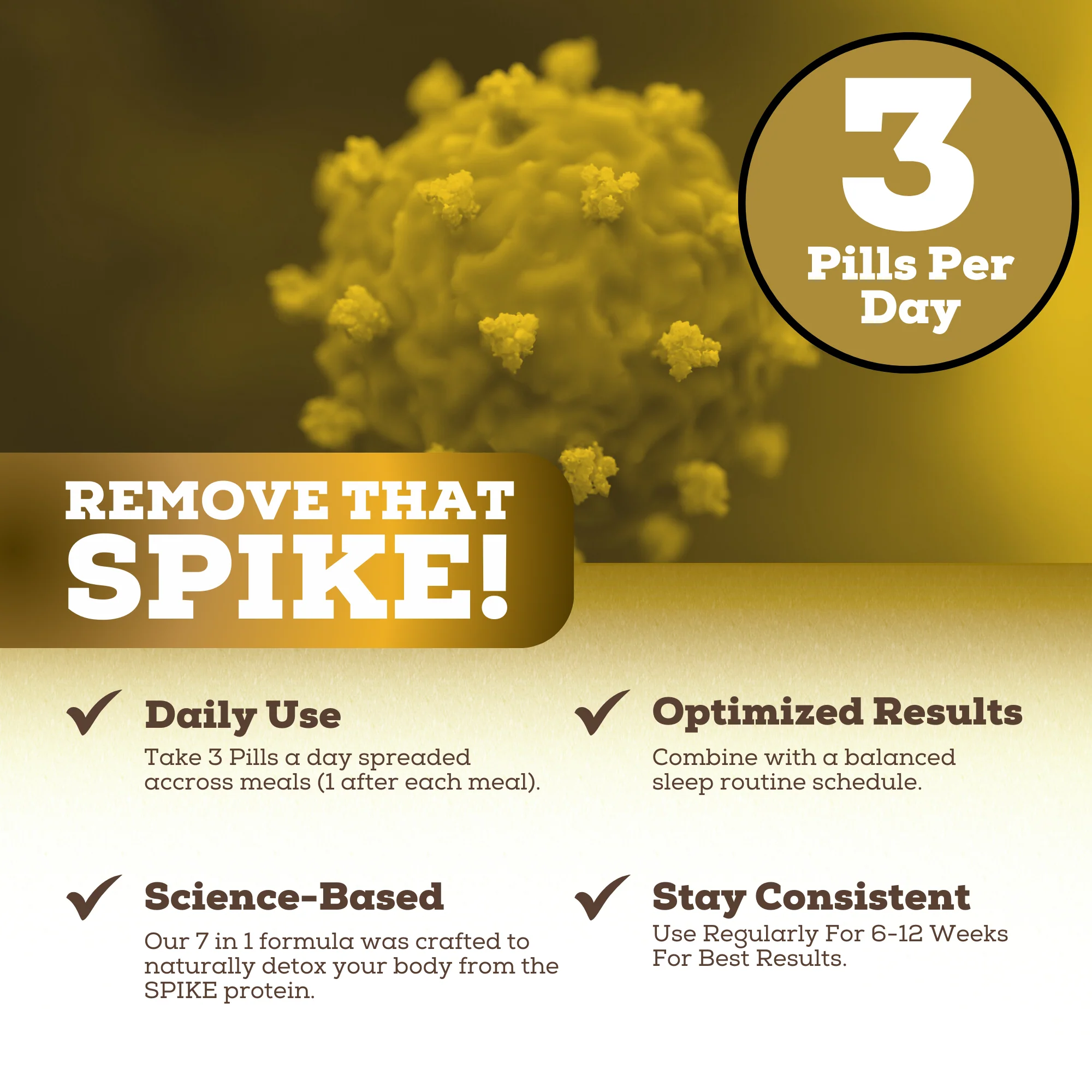 Spike Detox 7-in-1 Formula | 8X More Nattokinase - Image 3