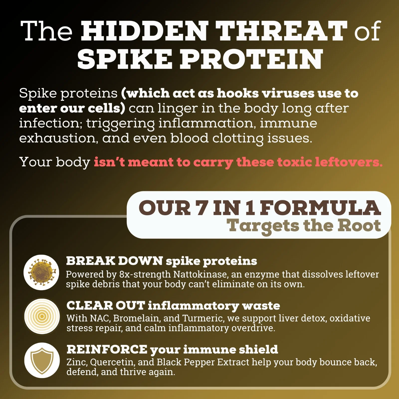 Spike Detox 7-in-1 Formula | 8X More Nattokinase - Image 5