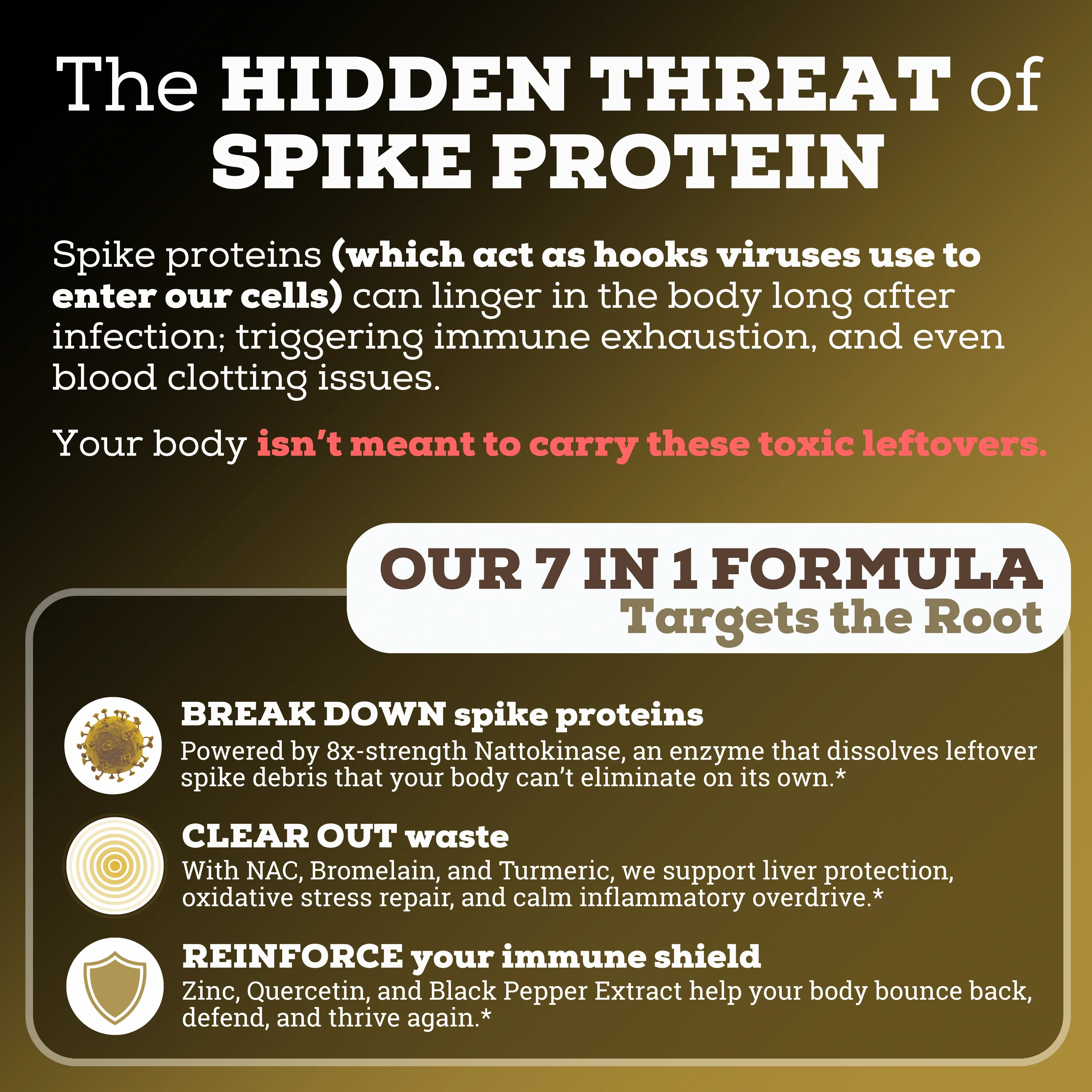 Spike Detox 7-in-1 Formula | 8X More Nattokinase | Extra Strength - Image 5