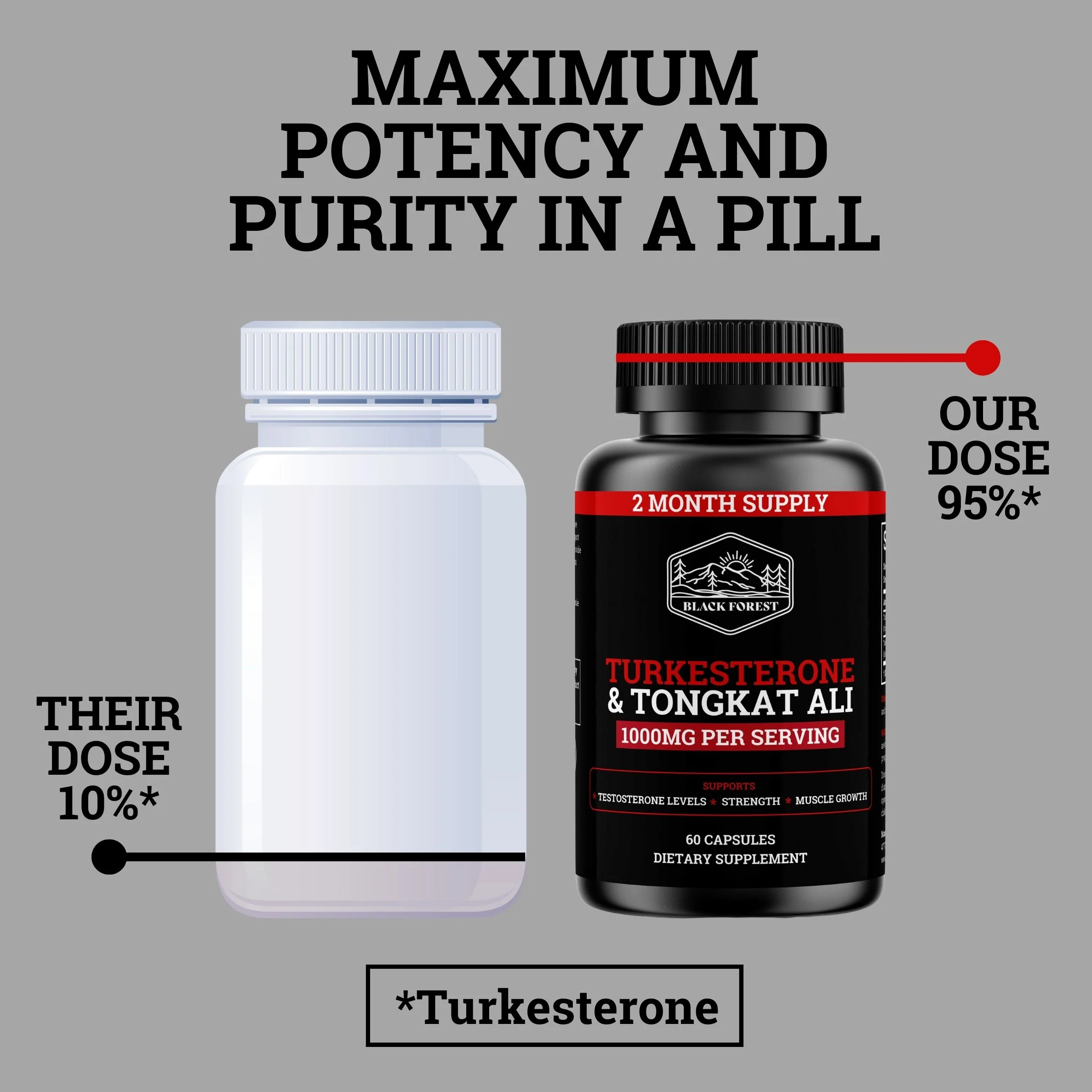 Turkesterone & Tongkat Ali | 1000MG - Image 4