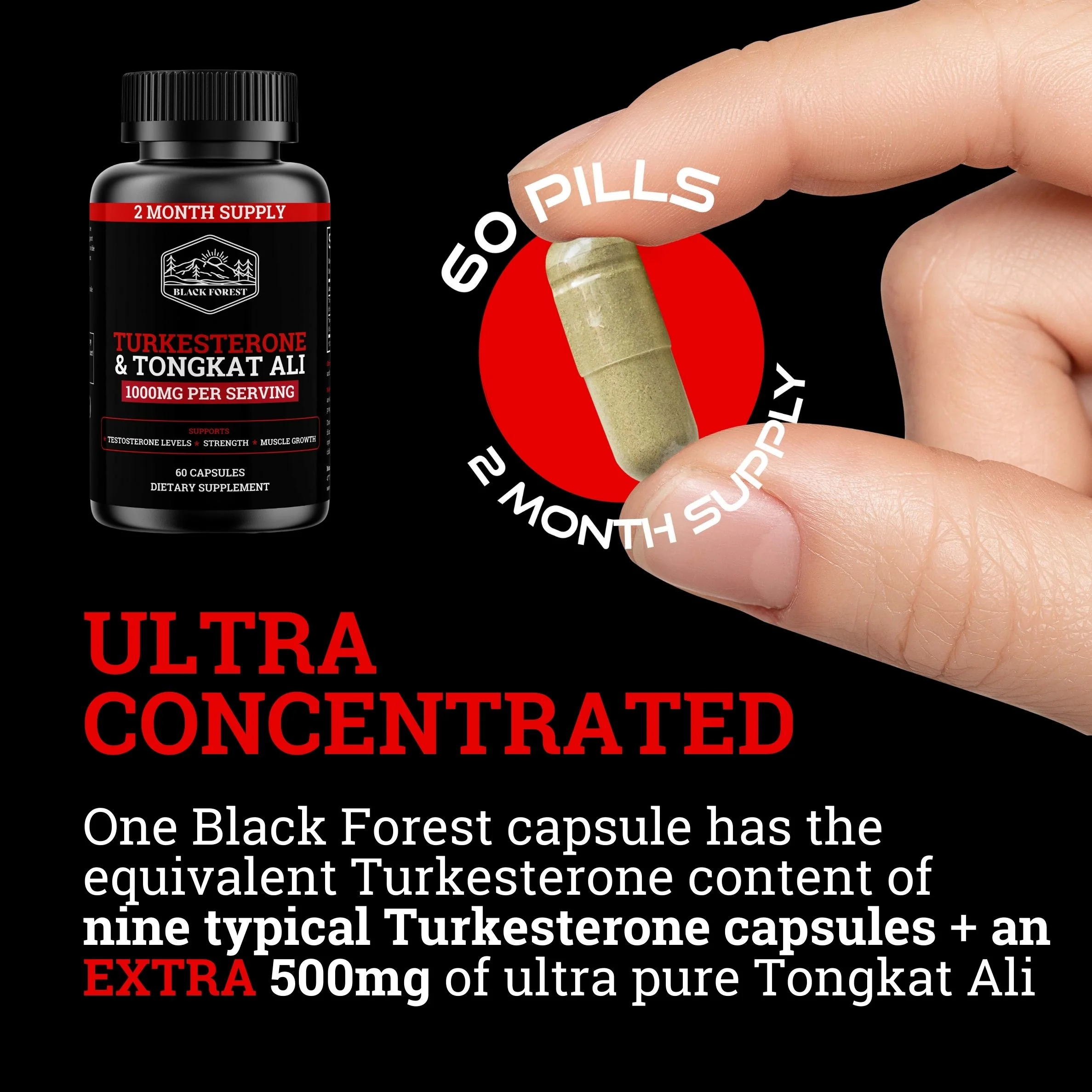 Turkesterone & Tongkat Ali | 1000MG - Image 6